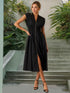 smocked-zip-front-cap-sleeve-dress OhSoStyled - Sophia's Style-17